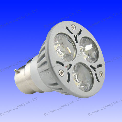 3W B22 LED Spotlight (DF-B22-3A)