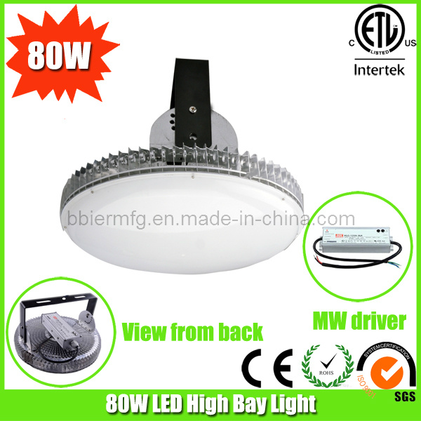 Factory Lighting 80W IP65 LED High Bay Light