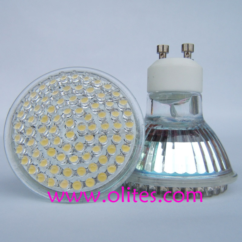 Gu10 80 LED Spotlight (OL-GU10-80-WW)
