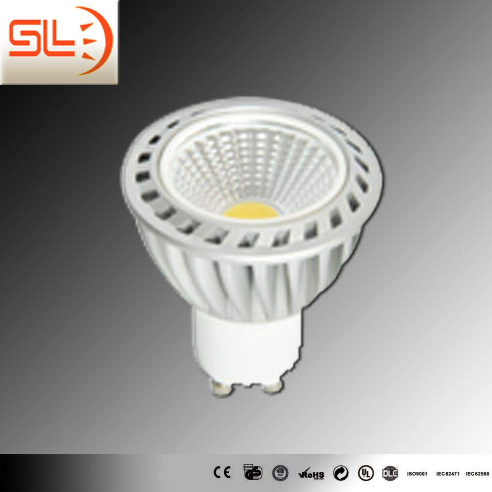 5W GU10 COB LED Spotlight with CE EMC