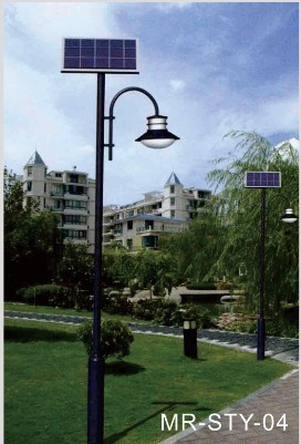 12W LED Solar Garden Light