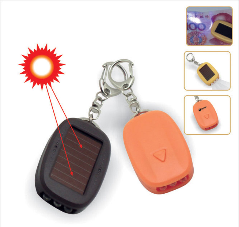 3 LEDs Keychain Solar Light