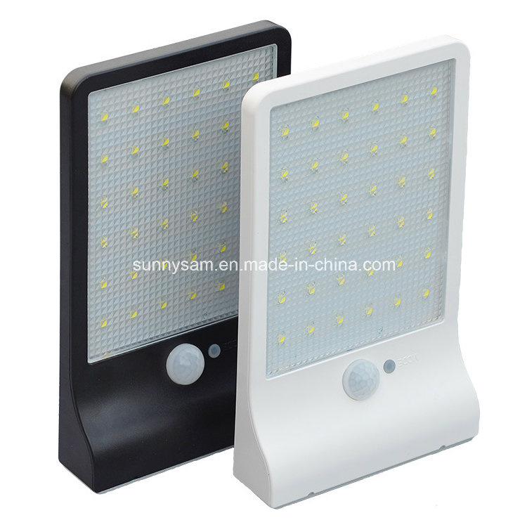 36 LED Ultra Thin Waterproof Solar Sensor Wall Street Light for Outdoor Garden Lamp