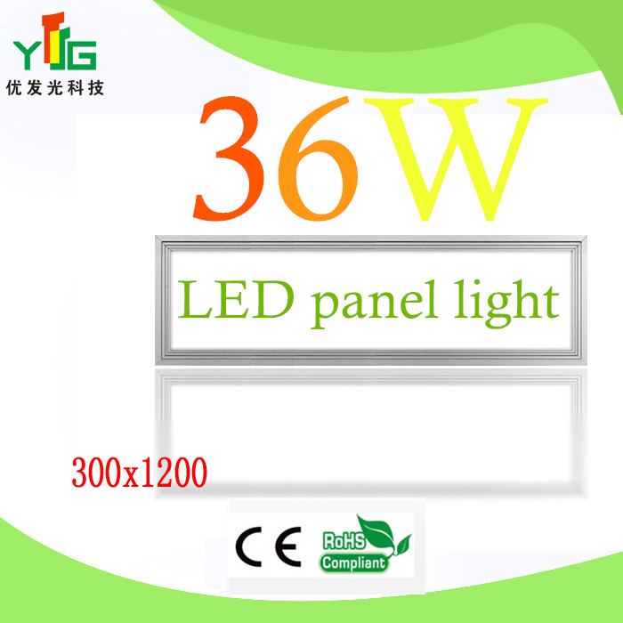 36W LED Panel Lights 1X4ft