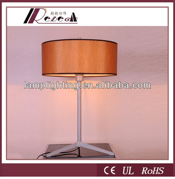 Hotel Room Metal Bedside Table Lamp