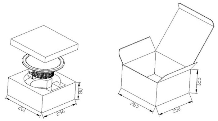 Optoleder 8 Inch 25W Down Light