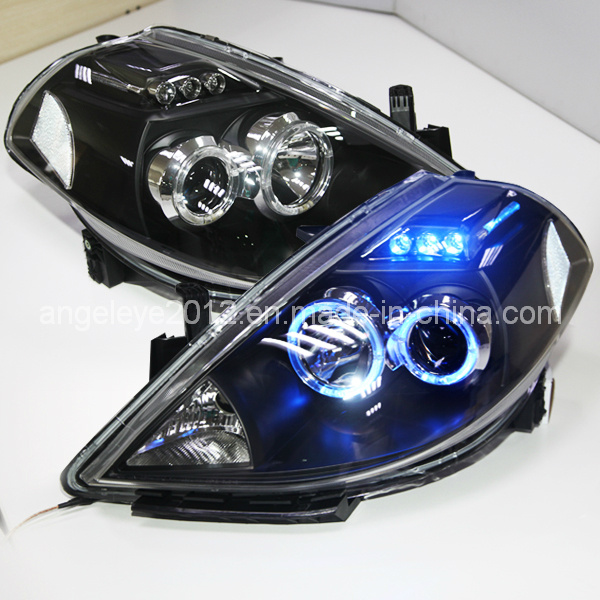 Tiida Angel Eyes Head Lamp for Nissan Ldv2