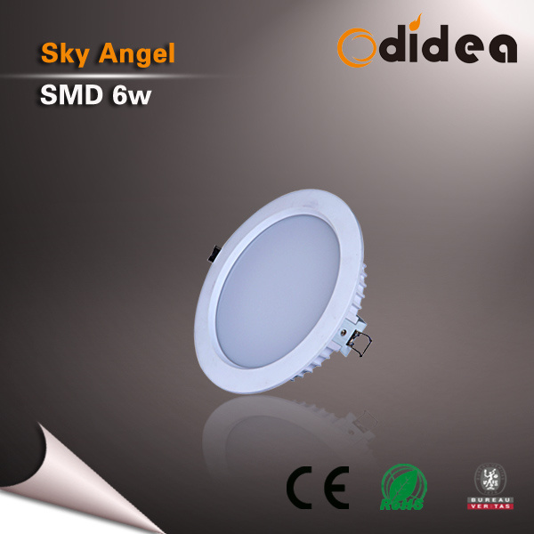 High Brightness 6W/12W/18W/24W/30W COB LED Down Light