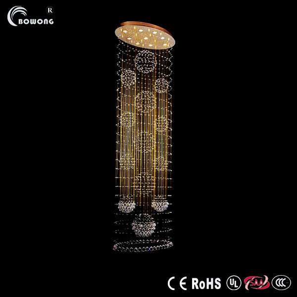 Customized Glass Crystal Chandelier Lighting (BHA016)