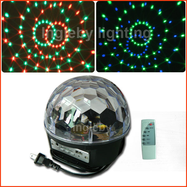 RGB LED Water Effect Club Light with SD Card