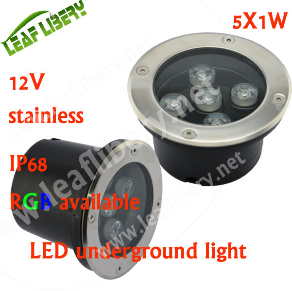 3W IP67 Outdoor Stainless Steel LED Underground Light