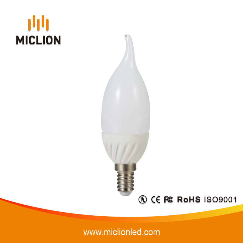 3W E27 E14 LED Light with Candle