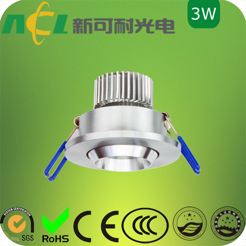 3W LED Ceiling Light / COB LED Ceiling Light