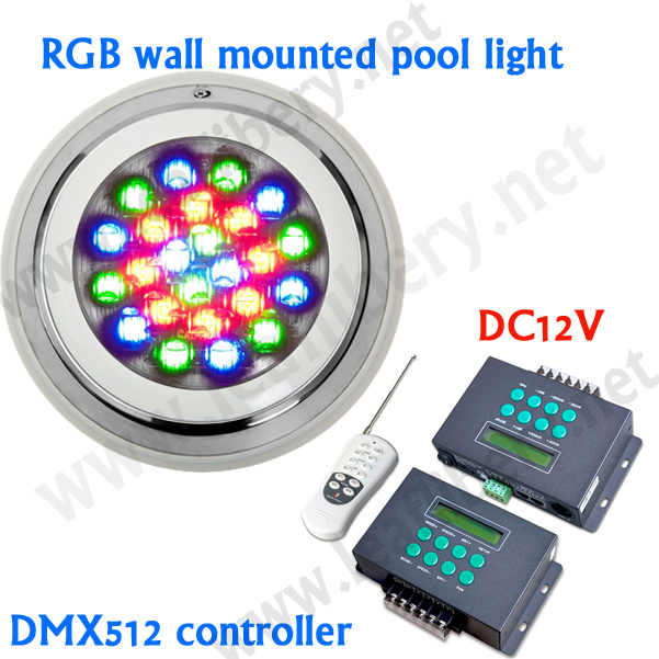 54W DMX Underwater Light, Underwater Pond Light, Underwater LED Light