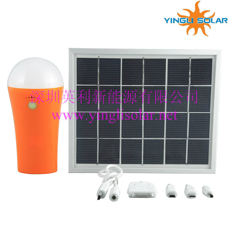 Outdoor Solar LED Light with Mobile Phone Charger