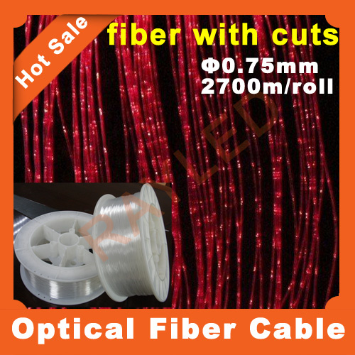 0.75, 1.0, 2.0mm Plastic Fiber Optic Lighting