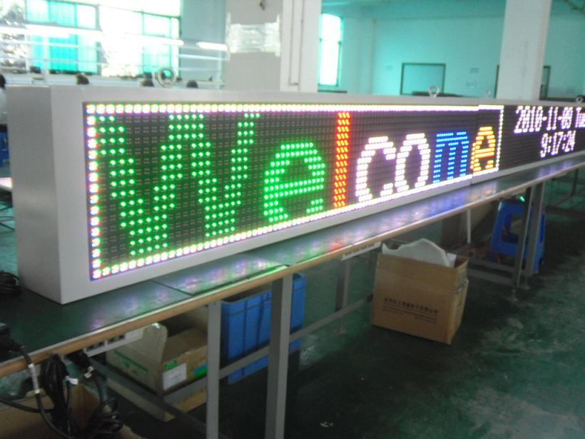 Outdoor LED Display P20 RGB 16x320pixels