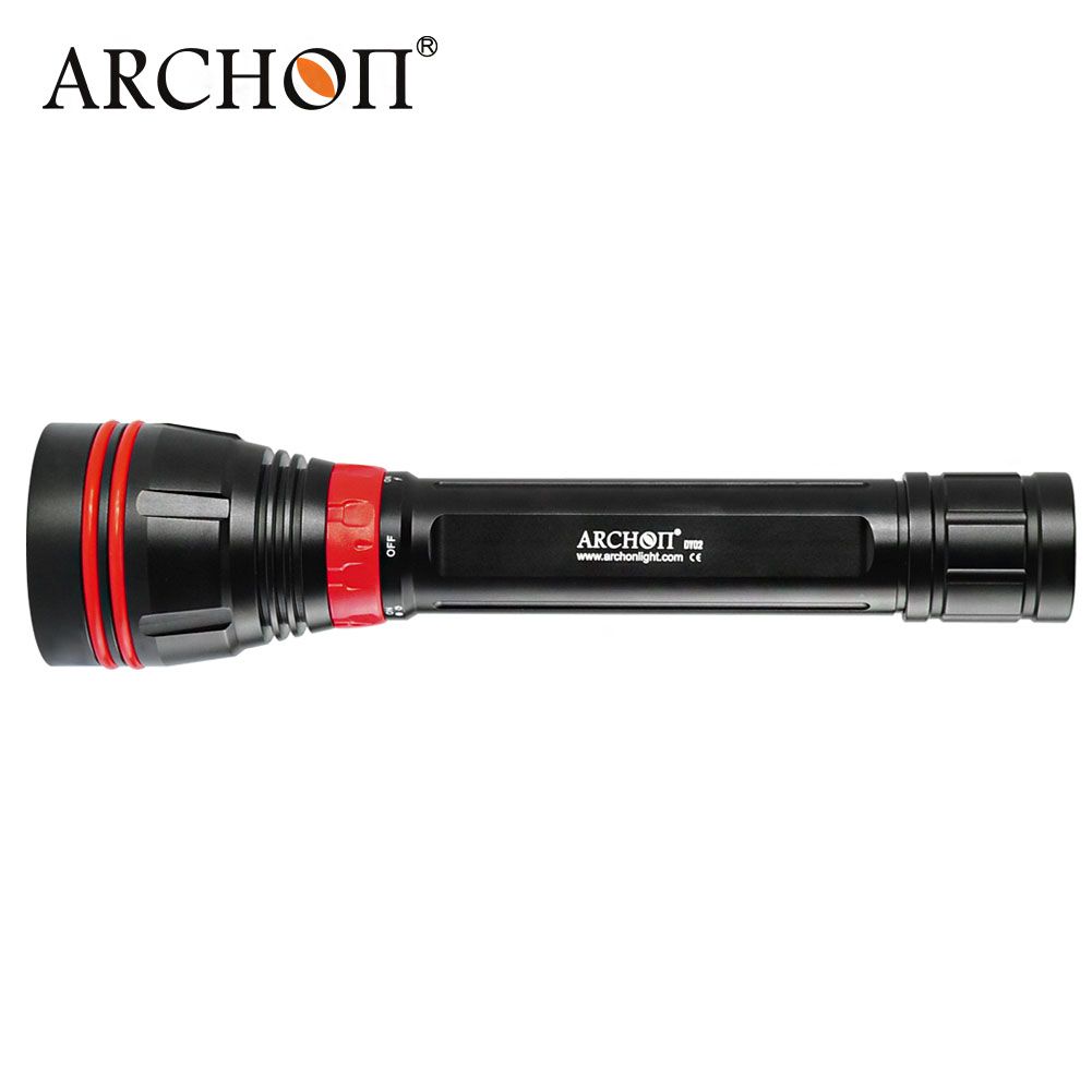 Scuba LED Dive Torch Magnetic Control LED Flashlight