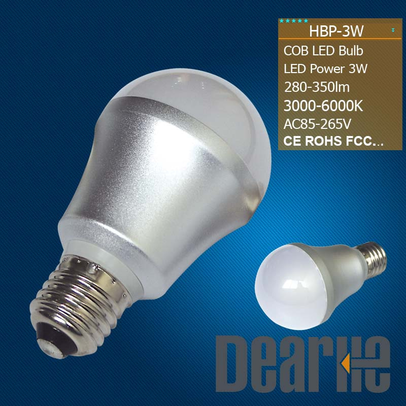 3W LED Bulb Light (CE RoHS FCC)