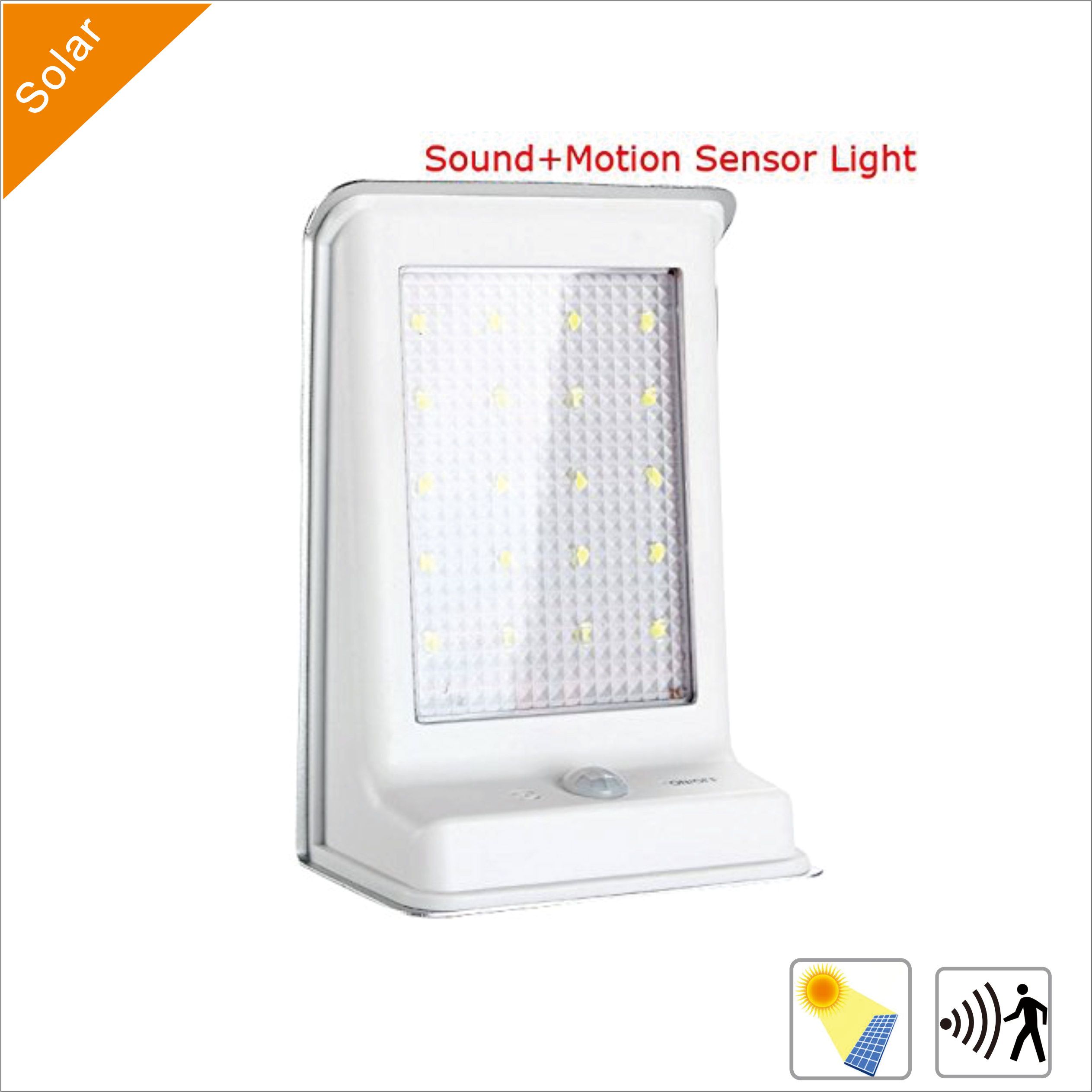 3.5W Solar LED Lights with Motion Sensor for Garden Street