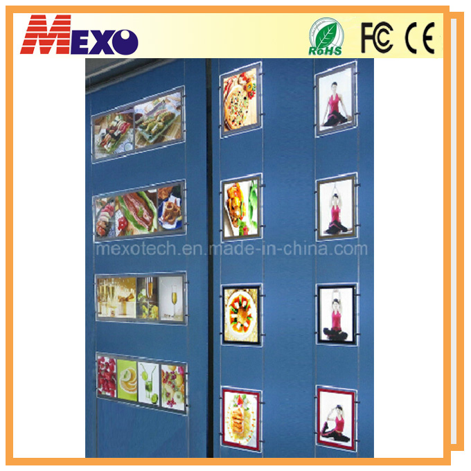 Indoor Acrylic Slim LED Light Box with Magnetic Open