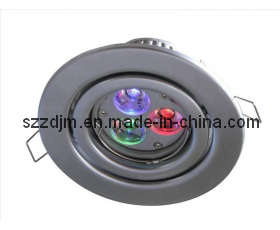 LED RGB Downlight Colour Changing