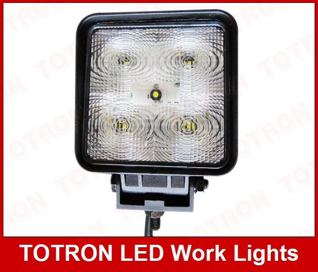 900lm 15W 9-32V Square LED Flood Work Light, T1015