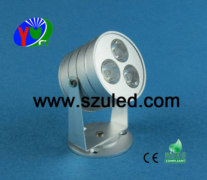 Aluminium G53 3*1W Newest Yc-1035 (3*1W) LED Spot