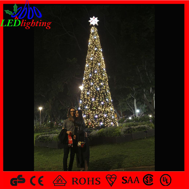 PVC Garland Outdoor LED Christmas Decoration Huge Tree Light