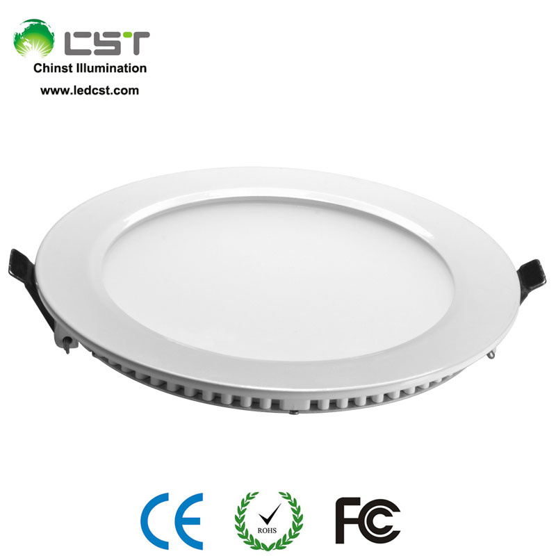 AC85-265V Diameter120mm 6W LED Flat Panel