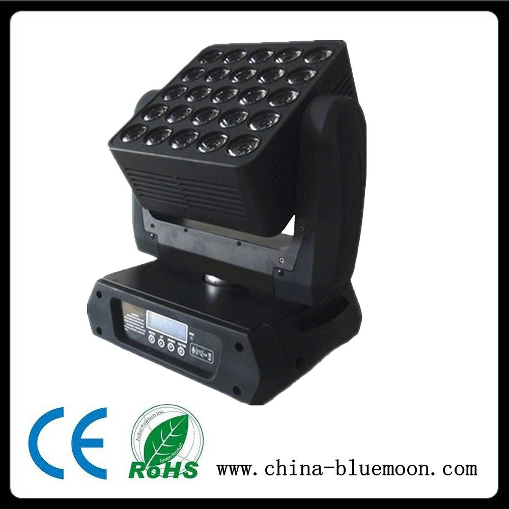 Night Club LED RGBW 25PCS Moving Head LED Matrix Light