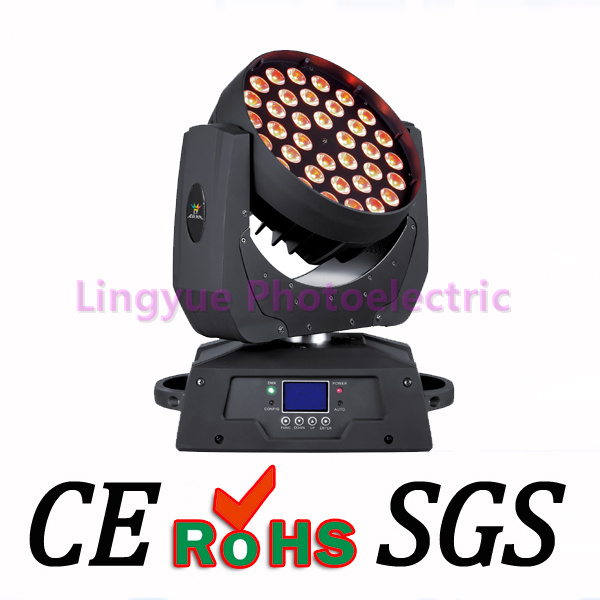 CE RoHS 36*12W LED Zoom Wash Moving Head DJ Light