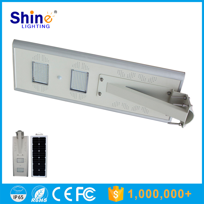 Modern 12V Solar 20W LED Street Light with Pole