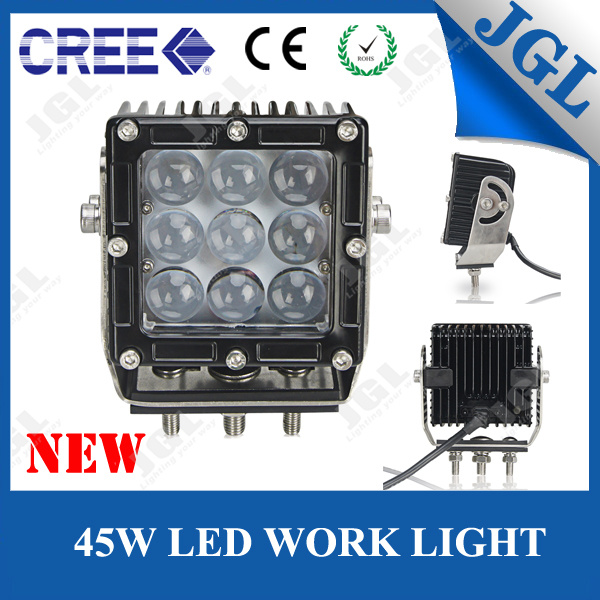 4D Optic Lense 45W 9-60V LED Work Light Industrial