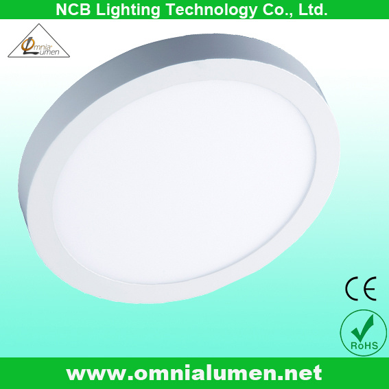 6W 12W 18W 24W Round Surface Mounted LED Panel Light