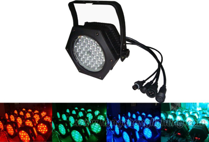 High Quality 36X3w Waterproof LED PAR 64 RGBW