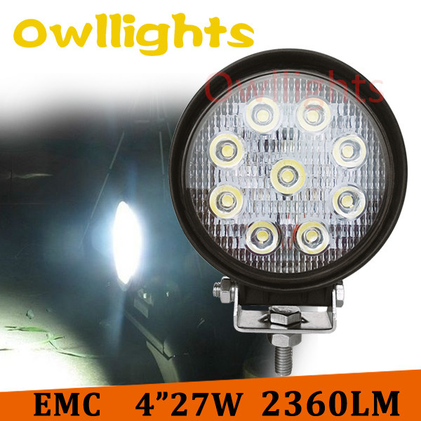 Auto Parts Round 4inch 27W LED Work Light