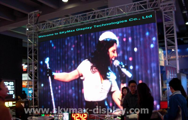 P7.62 Full Color Indoor Rental LED Digital Display