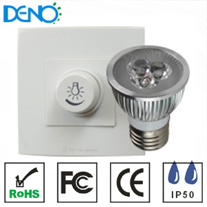 Dimmable 3W E27 LED Spotlight