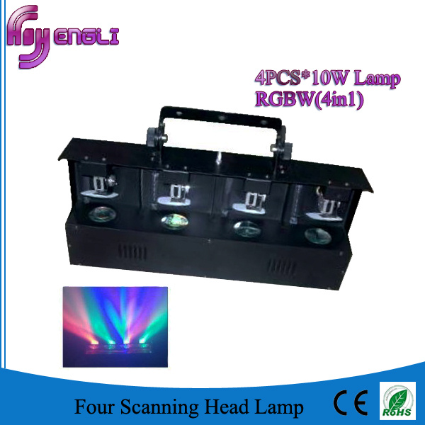 LED Four Scanning Head Stage Effect Light (HL-060)