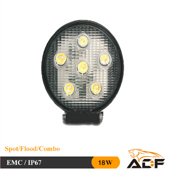 18W Offroad LED Work Light for SUV 4X4 Truck