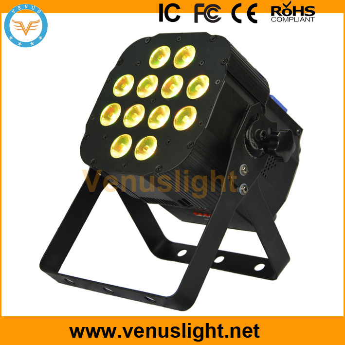 12 PCS 5in1 LED Flat PAR Stage Lighting