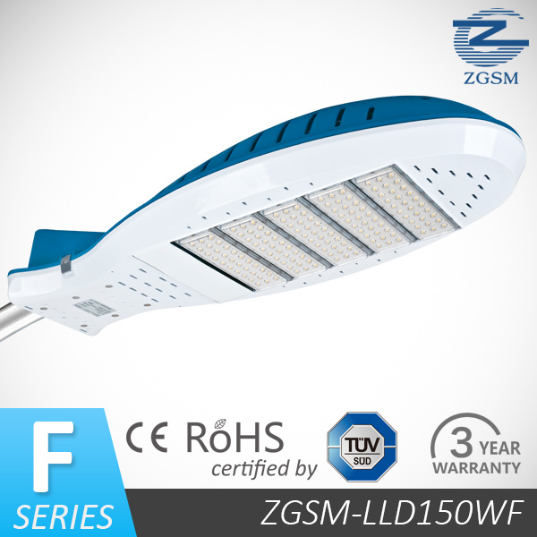 CE/RoHS 150W LED Street Light 3 Years Warranty