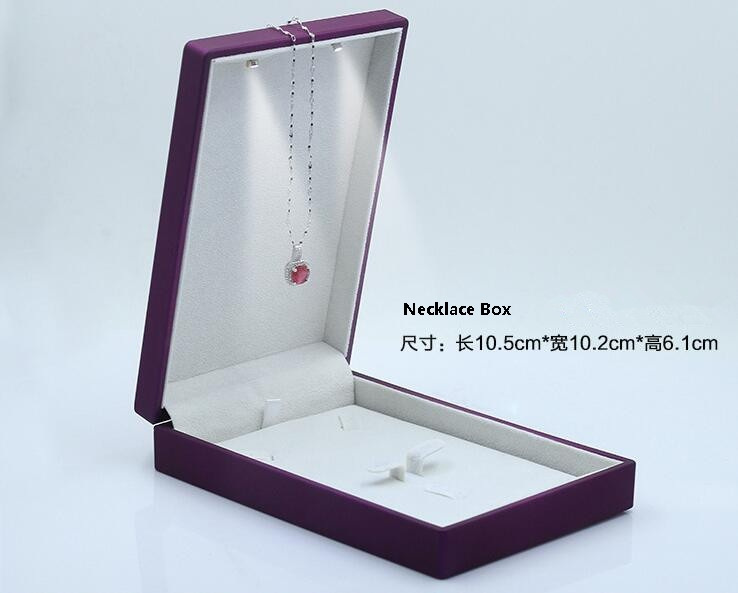LED Light Jewelry Set Packaging Box