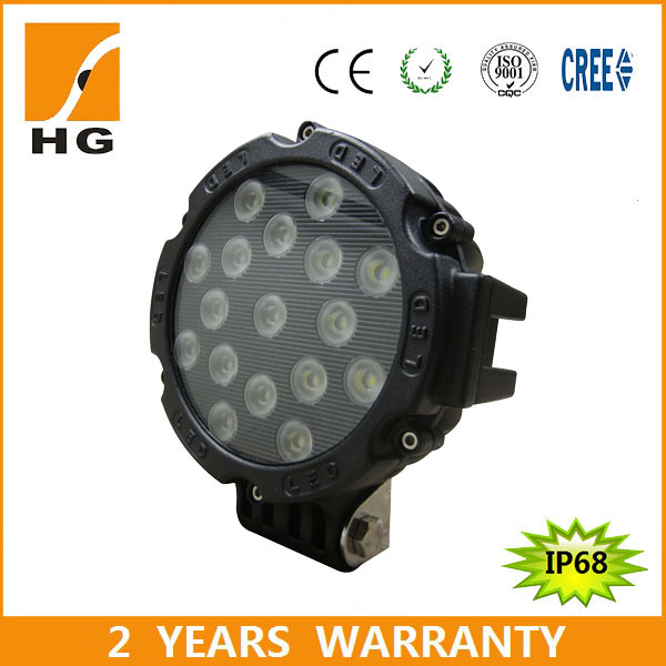 7inch 51watt LED Work Light for Offroad, Wholesale LED Driving Light