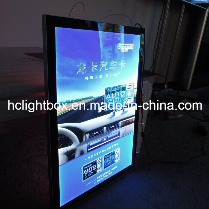High Bright Acrylic Crystal Picture Magnetic Slim Light Box