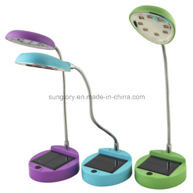 Cheap Solar Desk Light for Child Reading, LED Reading Light Bed