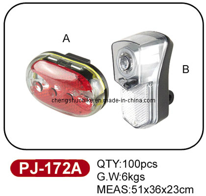 Bicycle Light Pj-172A of High Standard Quality