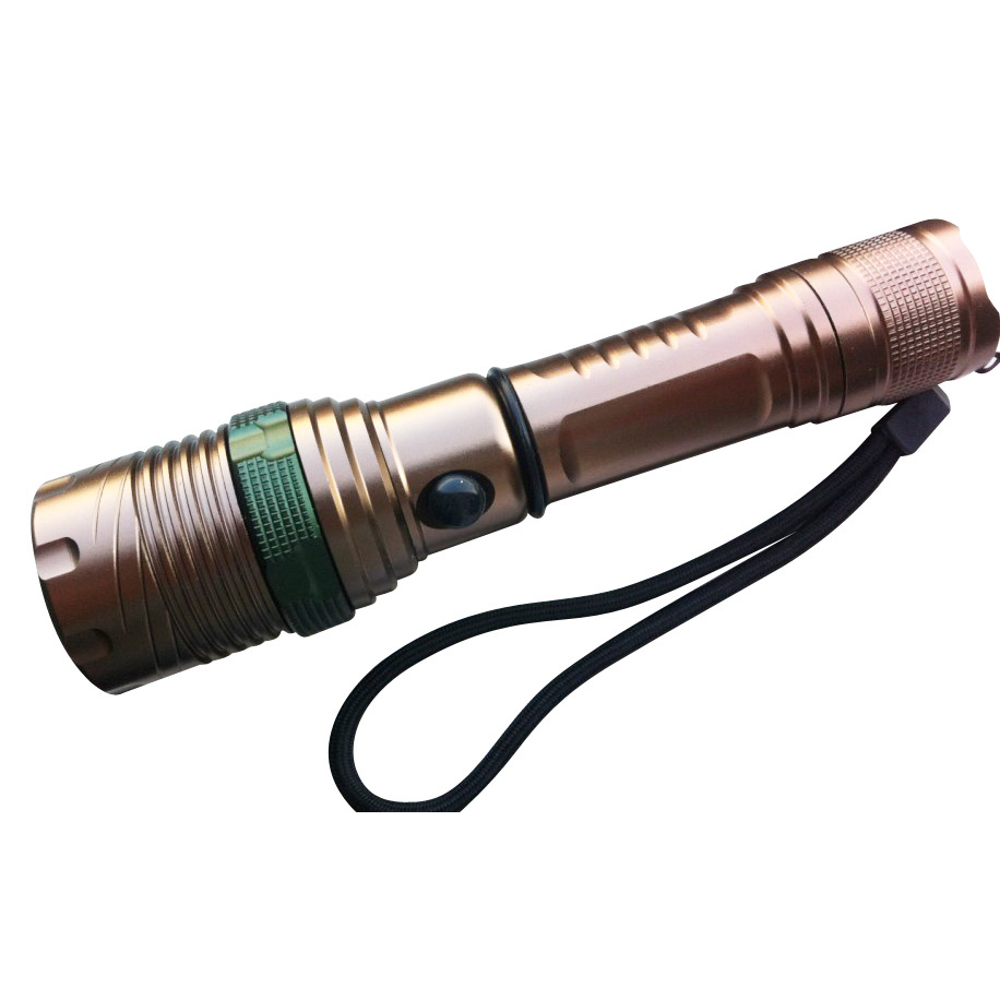 LED Flashlight Aluminum Flashlight Rechargeable Flashlight