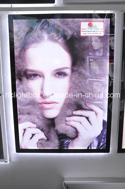 Hot Sale Hanging Crystal Ultra Slim LED Light Box (factory price, good quality, timely delivery)